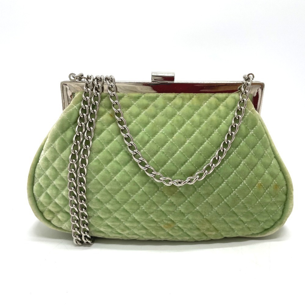 CHANEL Green Logo Shoulder Bag - Picture 2 of 13